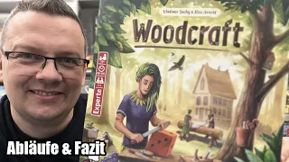 Woodcraft (Pegasus Spiele) - 2022 eines der Hypespiele auf der Spielemesse - Abläufe und Fazit