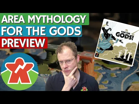 For The Gods - Board Game Preview - Area Mythology