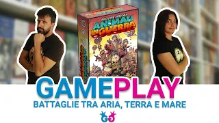 Animali in Guerra, Partita Completa al Gioco da Tavolo che ricorda Marvel Snap!