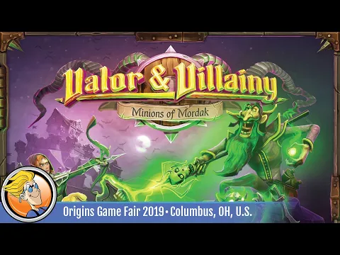 Valor & Villainy Minions of Mordak - game overview at Origins Game Fair 2019