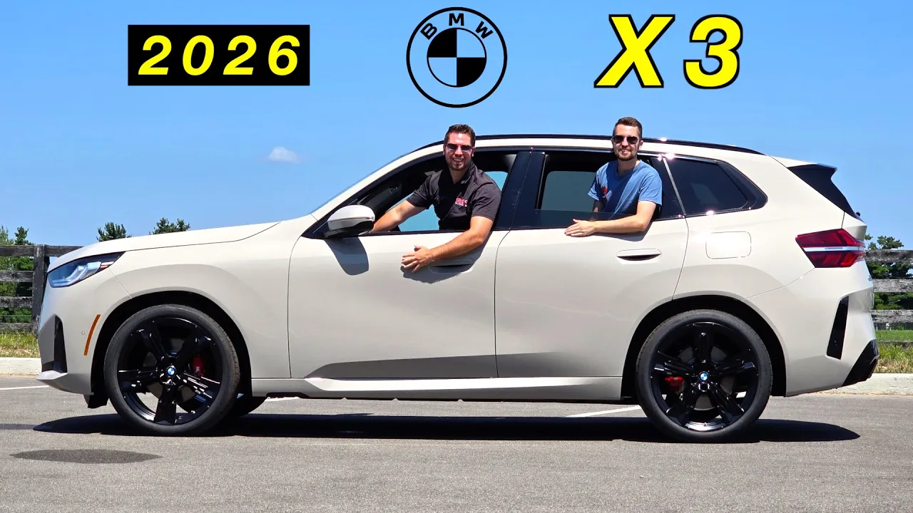 2026 BMW X3 -- NEW Interior Finishes & More for 2026! (Does it BEAT GLC??)