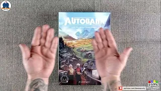 UNBOXING AUTOBAHN Board Game #indabox