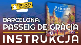 Barcelona: Passeig de Gràcia | Zasady Gry | Instrukcja