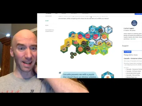 Liège of Games: Cascadia Kickstarter Campaign and Game thoughts. Calico Part Deux?