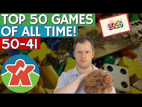 Top 50 Board Games (2026) - 50-41