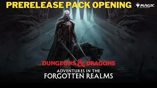 Magic: The Gathering Dungeons & Dragons: Adventures in the Forgotten Realms Prerelease Pack opening