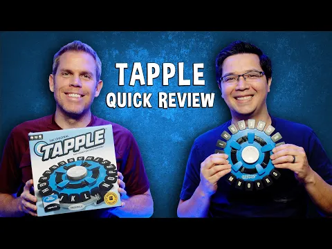 Quick Review of Tapple - Family Friendly Word Game