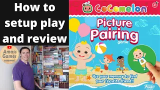 #cocomelon #picture #pairing  #boardgame #howtoplay #howto #setup #amassgames #review #gametok #fun