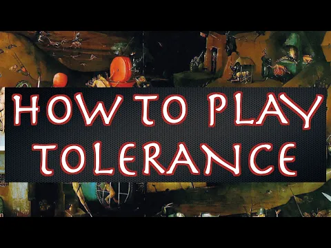 How to Play Tolerance (Gamefound)