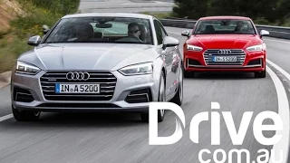 Driving the new Audi A5 and S5 | Drive.com.au