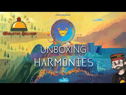 Harmonies Unboxing, A fantastic abstract strategy, habitat making board game.