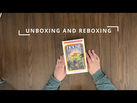 Choose Your Own Adventure - House Of Danger - Board Game Unboxing & Reboxing - See What's In The Box