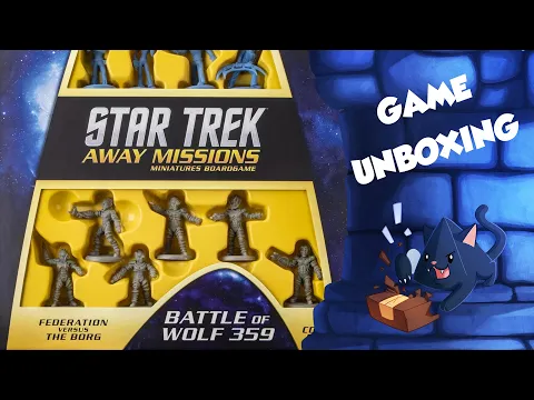 Unboxing Star Trek Away Missions