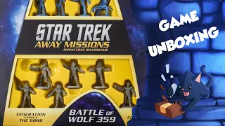 Unboxing Star Trek Away Missions