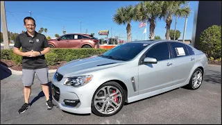 The 2017 Chevrolet SS is a BETTER performance V8 sedan than a Dodge Charger R/T