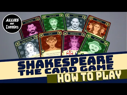 Shakespeare: The Card Game - How To Play