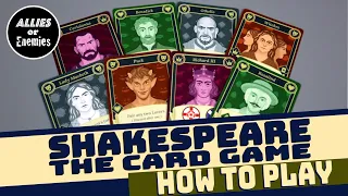 Shakespeare: The Card Game - How To Play