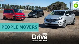 2020 Best People Mover: Kia Carnival, Mercedes V-Class, VW Multivan | 2020 Drive Car of the Year
