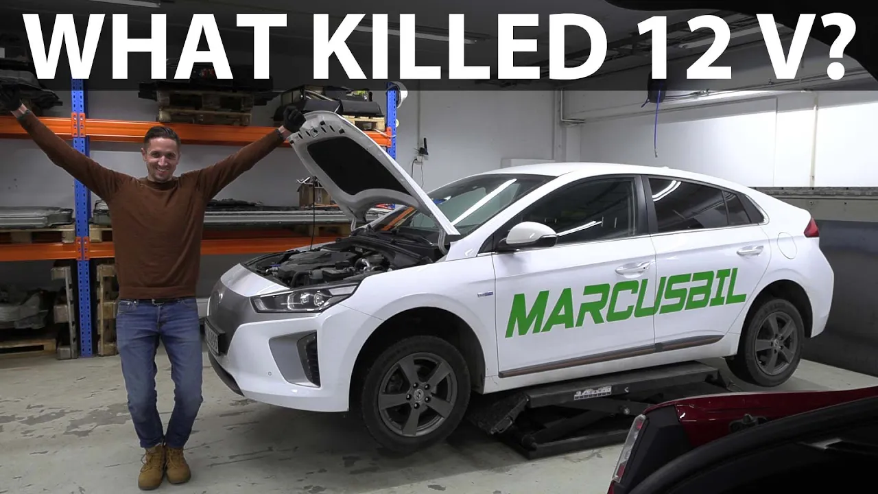 Elbilmek inspecting 2018 Hyundai Ioniq 28 kWh