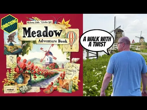 Meadow Adventure Book - A Boardgamechuck Unboxing