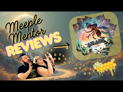 Pollinate the Cosmos! Apiary Board Game Review Meeple Mentor