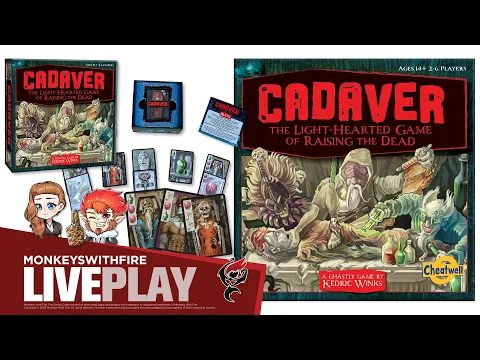 CADAVER || CHEATWELL GAMES || BOARD GAME LIVE PLAY