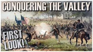 Conquering the Valley First Look | US Civil War |  Cross Keys & Port Republic Tiny Battle Wargame