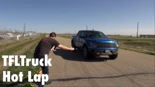 2014 Ford F-150 Raptor on Race Track Equals BFG Squealing Contest