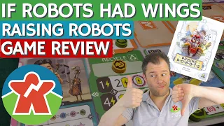 Raising Robots Review - Board Game Review - If Robots Had Wings
