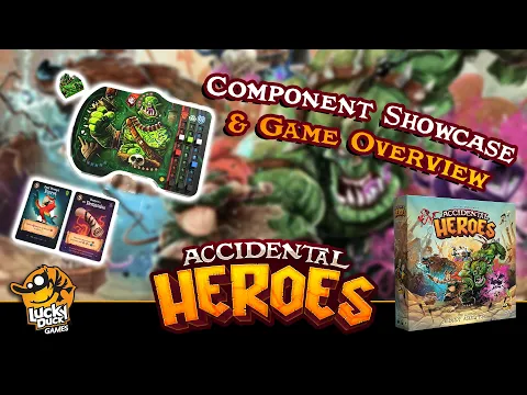 Accidental Heroes | Component Showcase & Game Overview