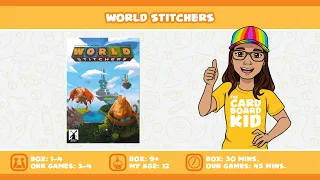 The Cardboard Kid - 348: World Stitchers