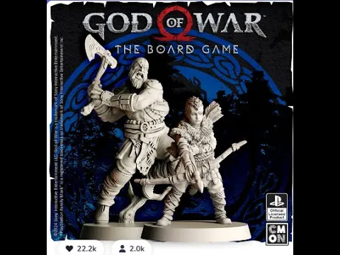 God of War: The Board Game- More CMON. Hooray - Kickstarter Critique Review