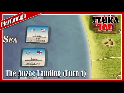 Assault on Gallipoli - The Anzac Landing (Turn 1)
