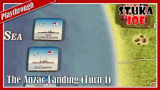 Assault on Gallipoli - The Anzac Landing (Turn 1)