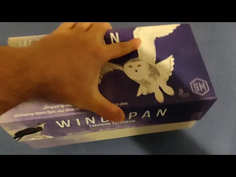 Wingspan European Expansion unboxing