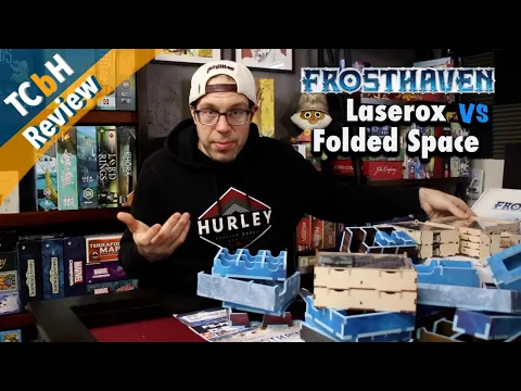 Organizing Frosthaven - Side by side reviews of Folded Space & Laserox Custom Inserts