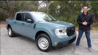 Is the 2022 Ford Maverick a BETTER new truck to BUY than a Hyundai Santa Cruz?