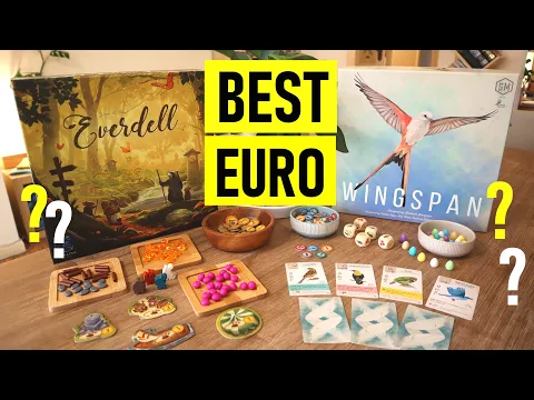WINGSPAN vs EVERDELL - Best Gateway Euro Board Game