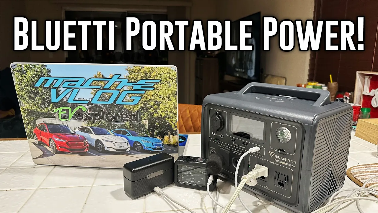 Bluetti Portable Power Station EB3A - Versatile power on the go!