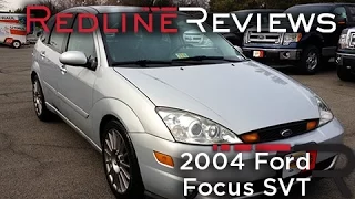 2004 Ford Focus SVT Review, Walkaround, Exhaust, & Test Drive