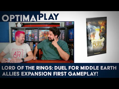 Lord of the Rings: Duel for Middle Earth - Allies Expansion Playthrough!