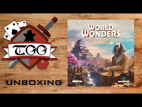 World Wonders: Mundo Wonders Pack Expansion Unboxing