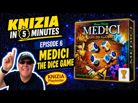 Knizia in Five Minutes. Episode 6 Medici The Dice Game.