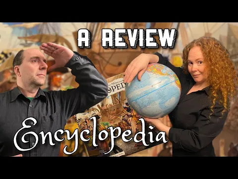 Encyclopedia Board Game Review: travel the world researching new animals!