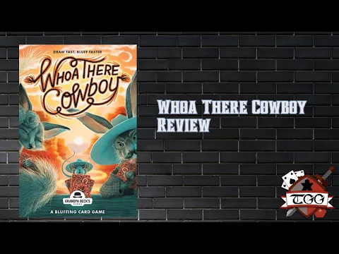 Whoa There Cowboy Board Game Review | Wild West Party Game of Quick Reactions & Bluffing