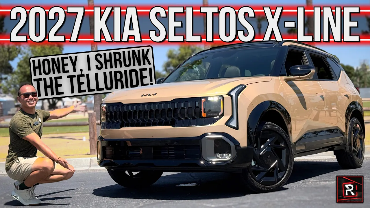 Baby Telluride Grows Up! | 2027 Kia Seltos X-Line SX Turbo | Detailed Review