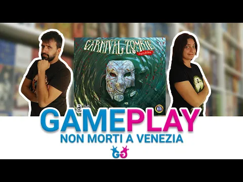 Carnival Zombie: Partita Completa alla seconda edizione del gioco da tavolo coi non morti a Venezia