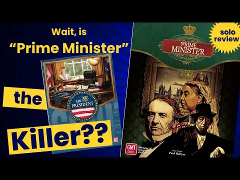 How "Prime Minister" (GMT 2023) replaced "Mr. President" in my Collection: A Solitarius Review