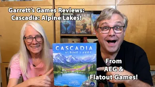 Animals, Landscapes, Then UP! Garretts Games Reviews Cascadia: Alpine Lakes from AEG & Flatout Games
