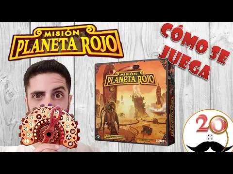 MISIÓN PLANETA ROJO (Mission Red Planet) - Juego de mesa - Reseña - Español